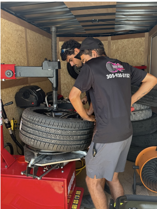 Tire Pros FL certified technician — mobile tire service Florida Keys